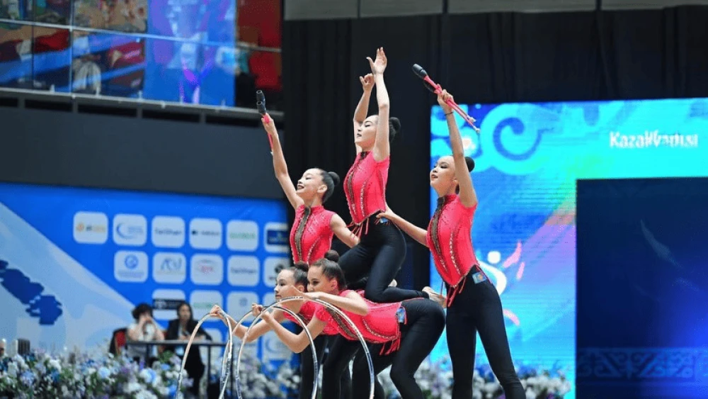 Қазақстан көркем гимнастикадан Азия чемпионатында күміс медаль жеңіп алды