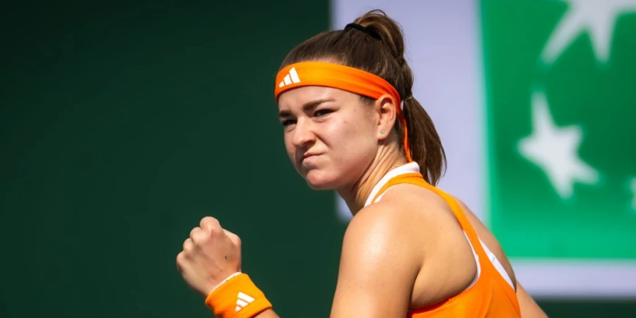 Определилась первая финалистка турнира WTA500 с участием Рыбакиной