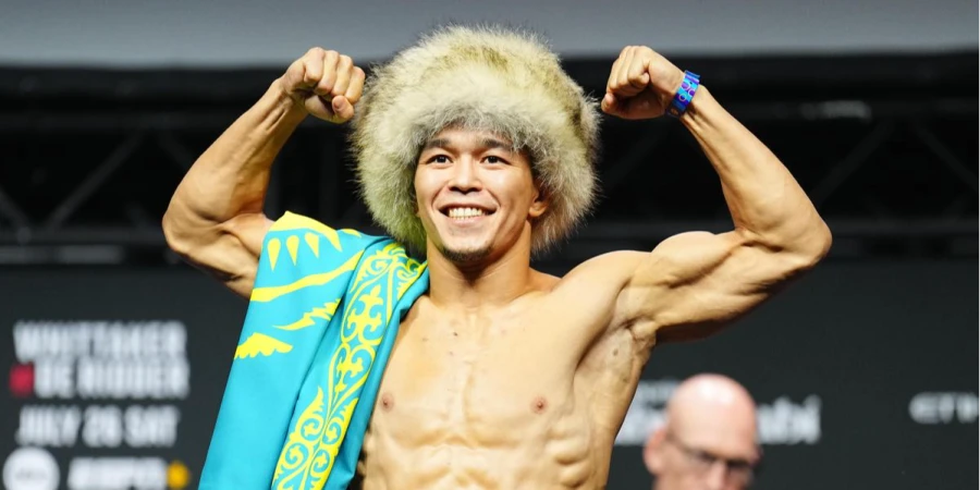 Казахстанский боец Асу Алмабаев узнал имя следующего соперника в UFC.
