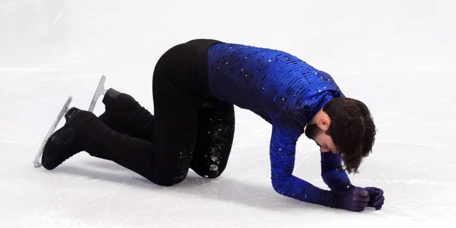 Кевин Аймоз провалил короткую программу на чемпионате Европы