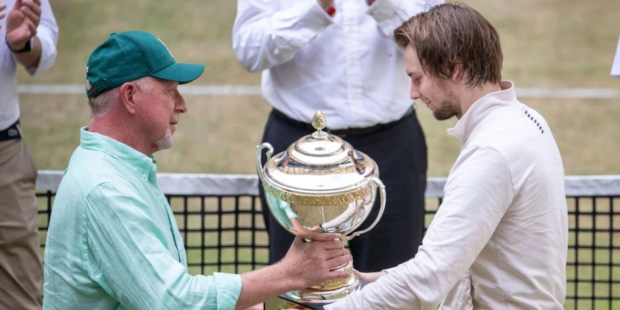 Казахстанец выиграл в 2025 году четыре турнира ATP