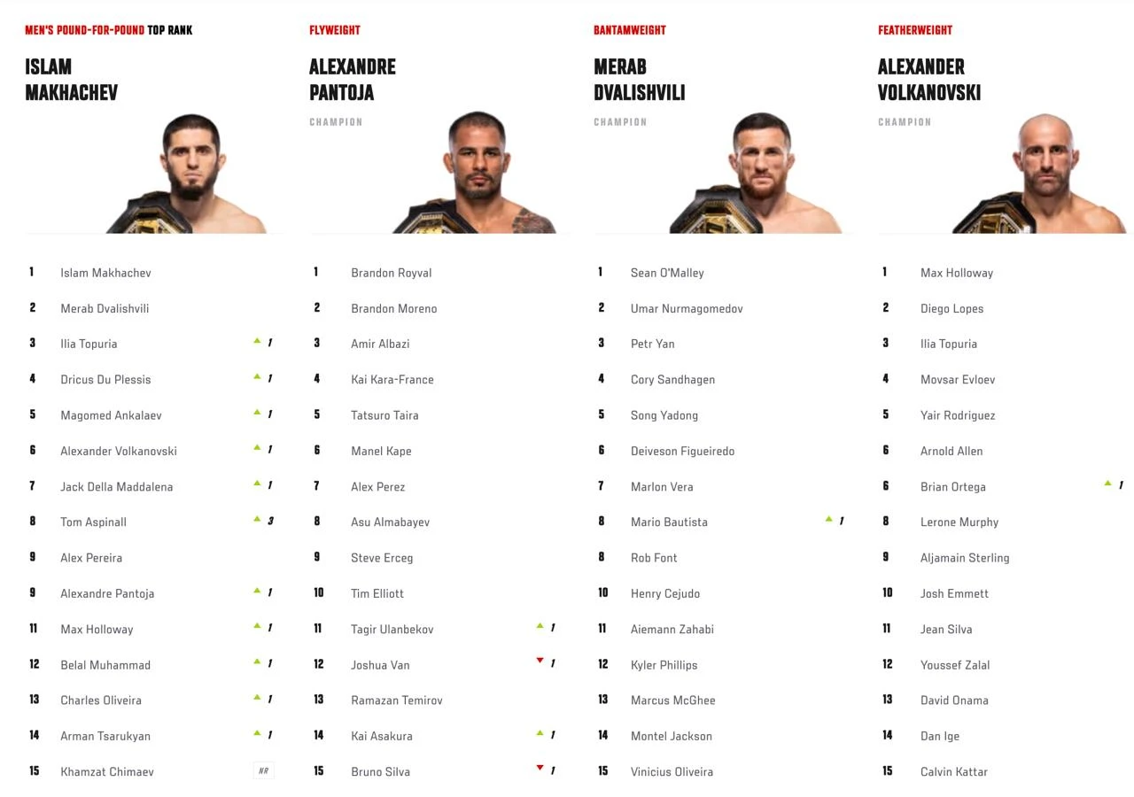 Боец из команды Хабиба, Уланбеков, поднялся в рейтинге UFC после скандальной победы над Максумовым