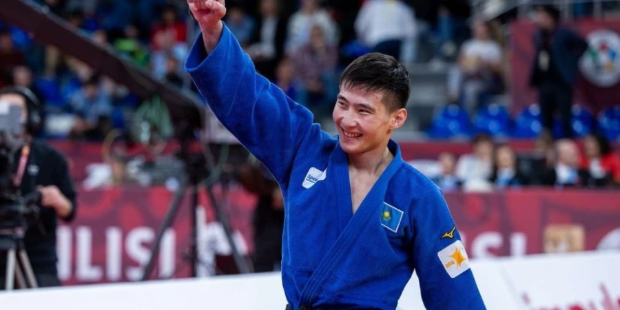 Дзюдоист из Казахстана выиграл «золото» Grand Slam-2026