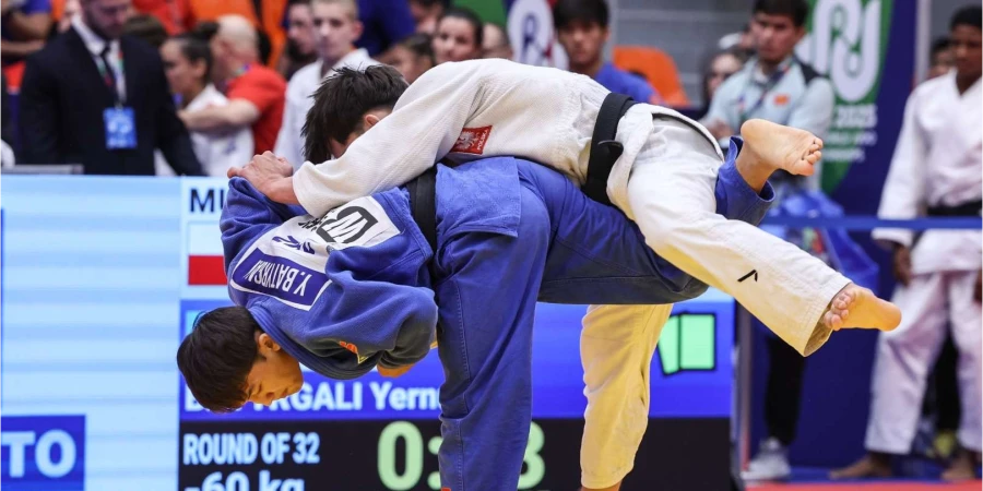 Казахстан завоевал пять медалей на чемпионате мира по дзюдо