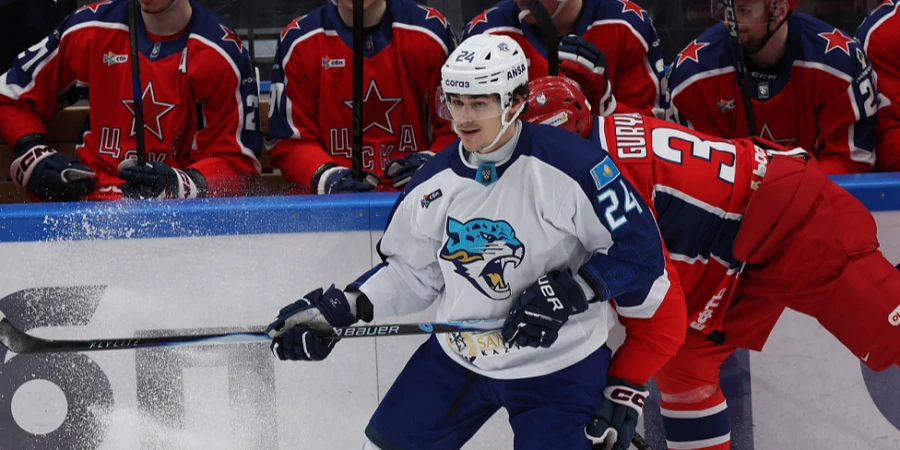 «Барыс» проиграл битву в КХЛ за минуту до конца матча