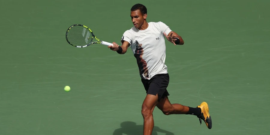 Полуфиналист US Open Оже-Альяссим — об уровне своей игры против первой ракетки мира