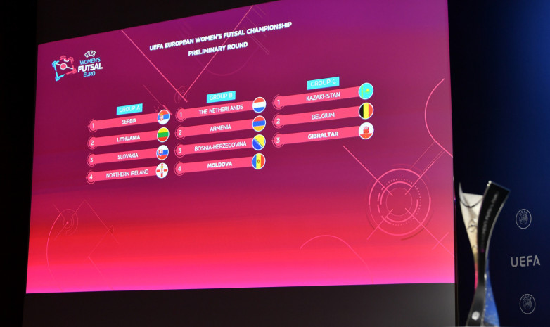 Женская сборная Казахстана узнала соперников по квалификации чемпионата Европы-2021 по футзалу