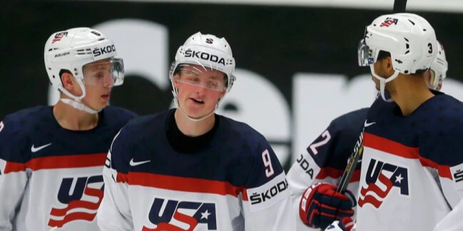Латвия - США. Прямая трансляция матча группового этапа хоккейного турнира Олимпиады