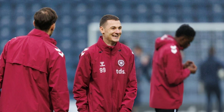 Чесноков может впервые сыграть за Хартс в ближайшее время