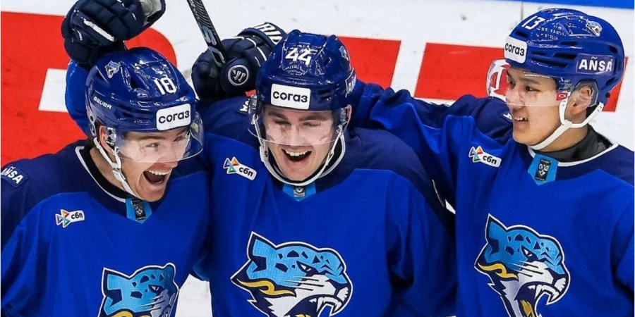 Первая шайба «Барыса» в ворота «Драконов». ВИДЕО