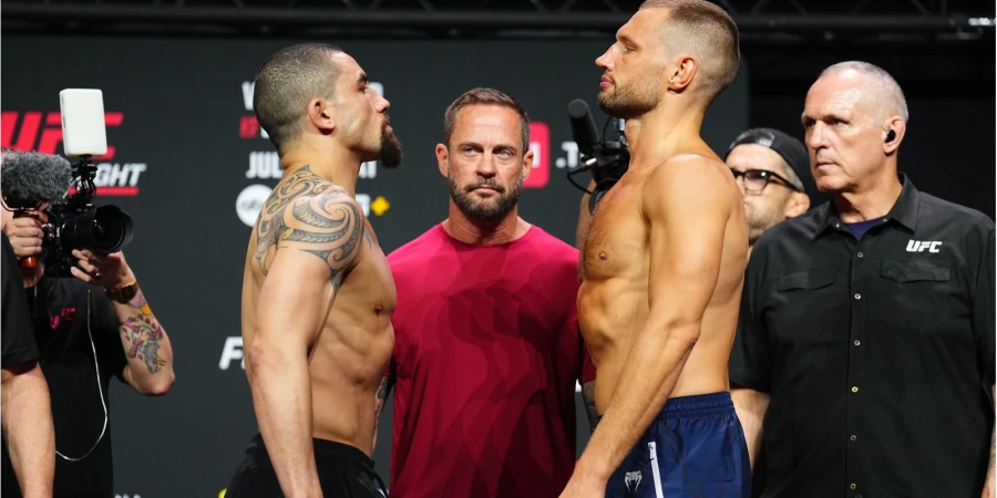 Прямая трансляция UFC on ABC 9 в ОАЭ: Уиттакер – Ренье де Риддер, Ян –Макги, Алмабаев - Очоа