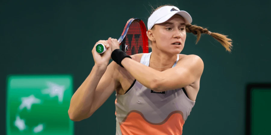 Елена Рыбакина устроила тяжелый матч на турнире в Индиан-Уэллсе