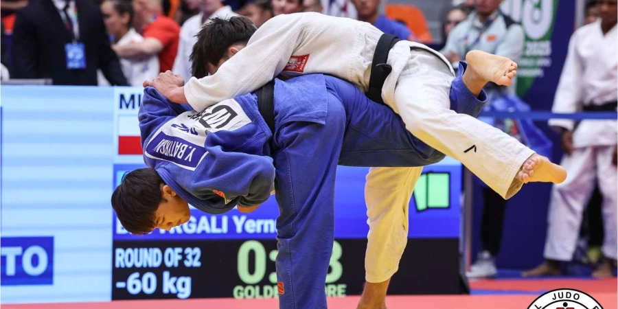 Казахстанский дзюдоист стал чемпионом мира среди кадетов в Софии