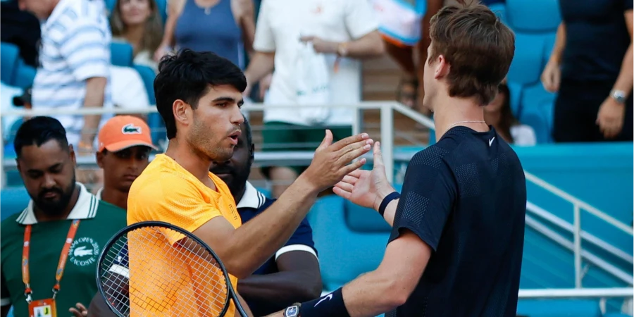 Карлос Алькарас проиграл 36-му номеру рейтинга на турнире в Майами