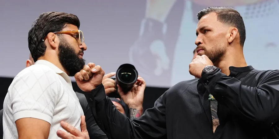 Царукян и Руффи провели битву взглядов перед боем на UFC 331. Видео