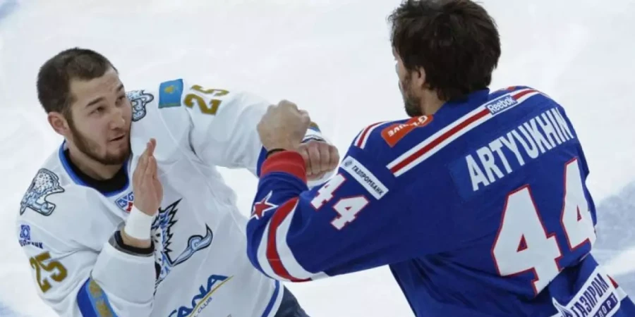 Рыспаев был лучшим тафгаем в истории хоккея Казахстана