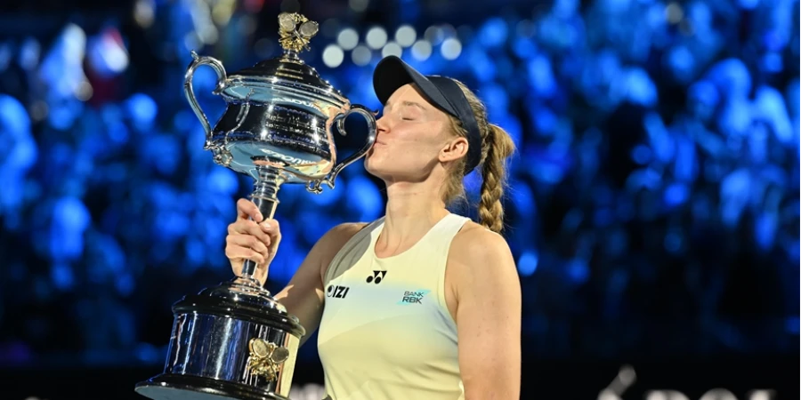 Елена Рыбакина  выиграла семь матчей на австралийском «Шлеме»