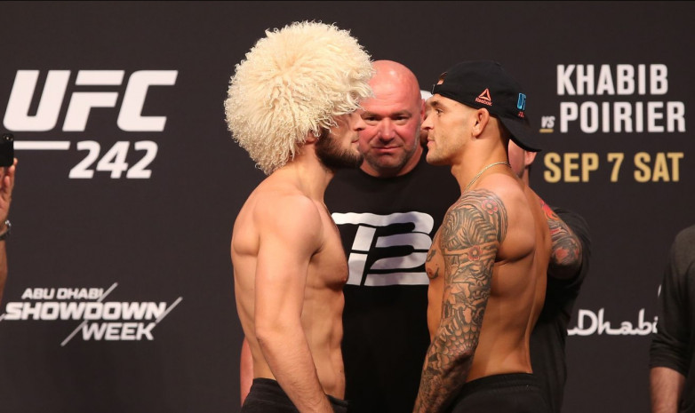 UFC 242. ВИДЕО. Хабиб Нурмагомедов готовиться выйти в октагон