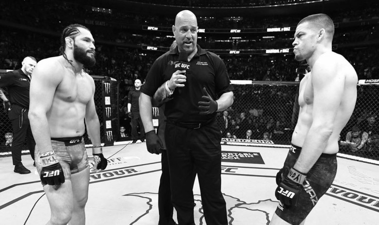 Хорхе Масвидаль завоевал BMF-титул UFC - врачи сняли Диаза с боя