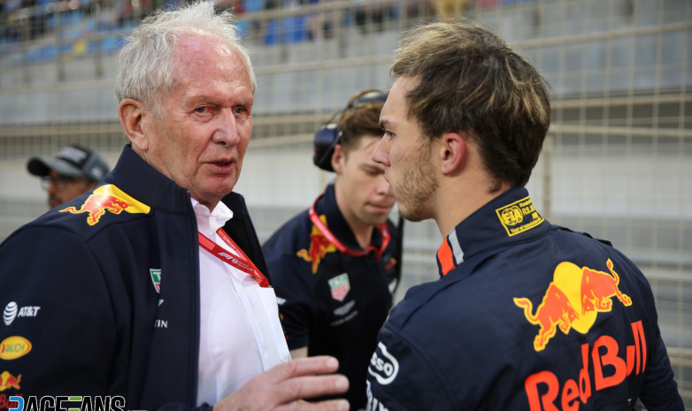 Хельмут Марко о замене Гасли на Албона: Мы должны были отреагировать