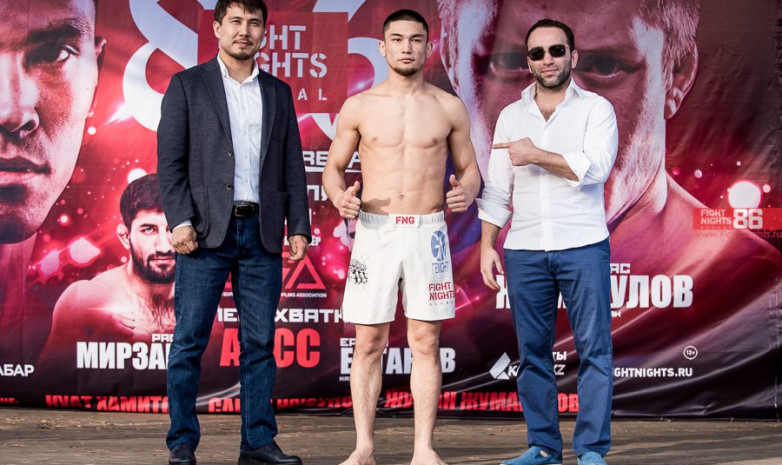 Жасулан Акимжан выступит на турнире GFC 19 