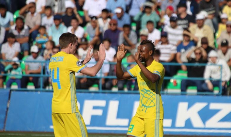 Твумаси забил 500-й гол «Астаны» в КПЛ