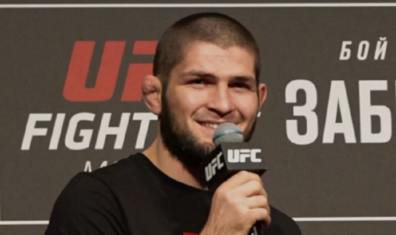 Интервью Хабиба Нурмагомедова перед UFC Moscow (видео)