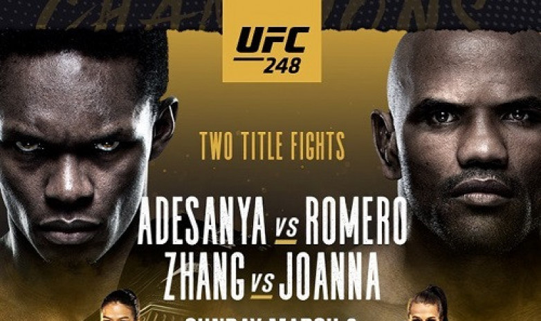 UFC 248: Адесанья vs Ромеро - дата, кард, трансляция