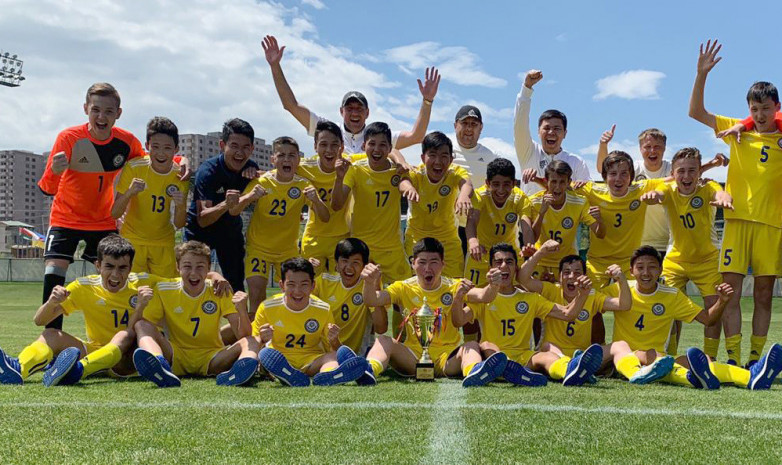 Қазақстан U-15 құрамасы - УЕФА Даму Кубогының иегері