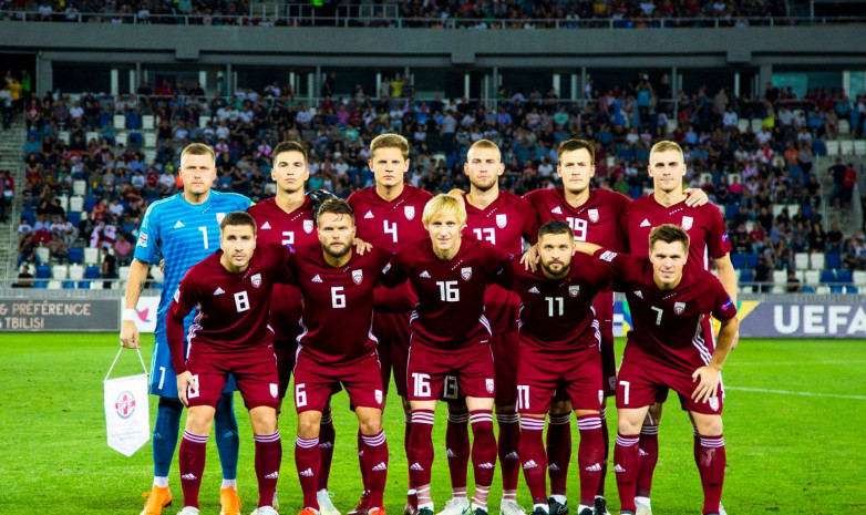 Латвия құрамасының Қазақстанмен өтетін ойынға шақырылған футболшылар тізімі