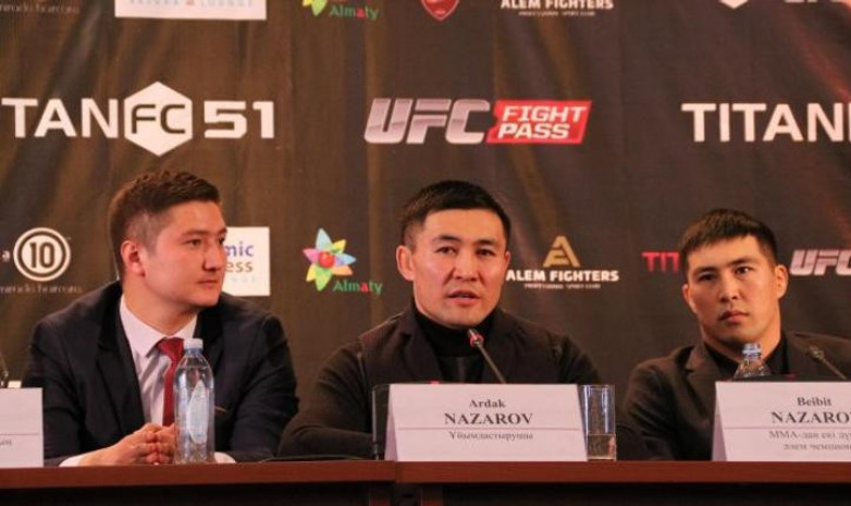 «Titan FC 51» Qazsport арнасы тікелей эфирде көрсетеді