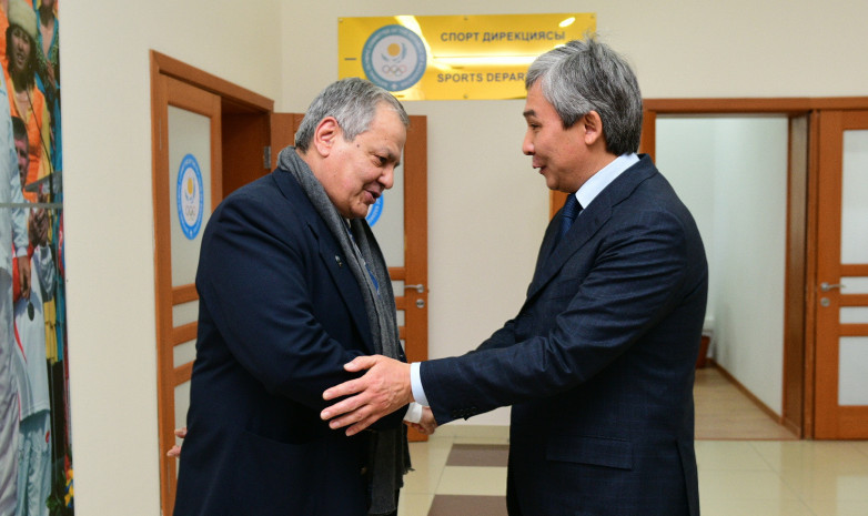 Регбиден Азия федерациясының президенті Қазақстан ҰОК өкілдерімен кездесті