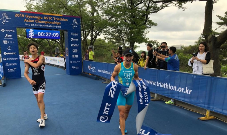 Қазақстандық спортшы триатлоннан Азия чемпионы атанды