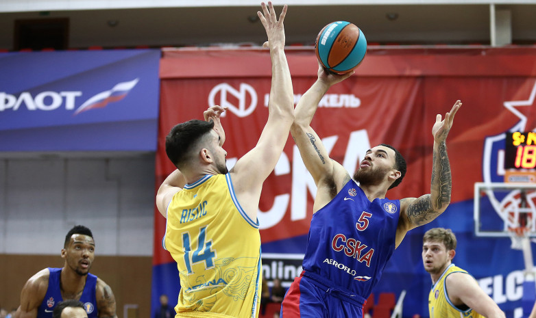 Фоторепортаж с матча БК ЦСКА – «Астана»