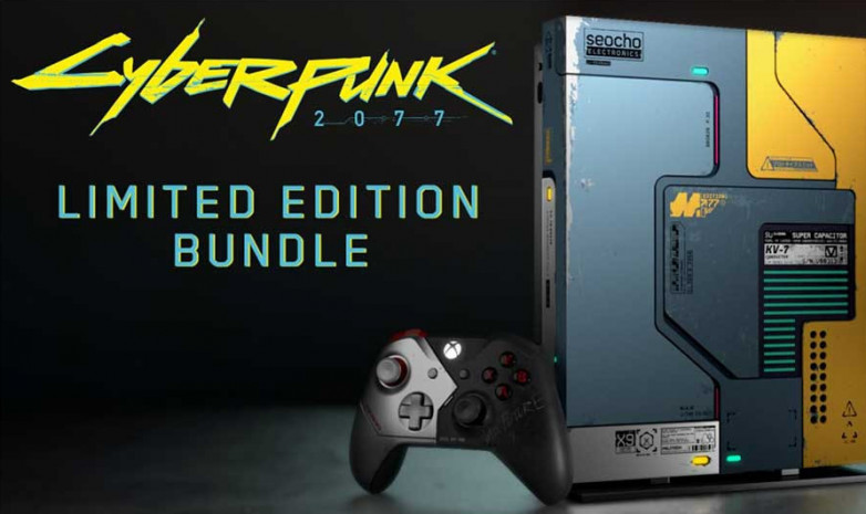 Microsoft подробно показала лимитированную версию Xbox One X, стилизованную под Cyberpunk 2077