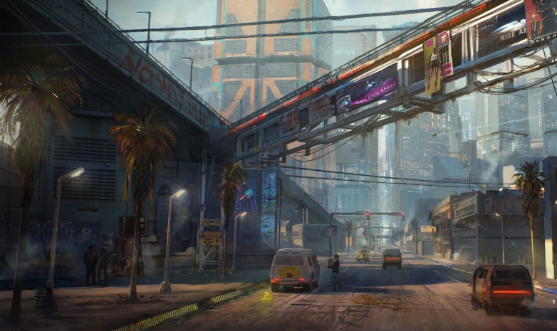 CD Projekt RED вновь опубликовала свежие концепт-арты по Cyberpunk 2077