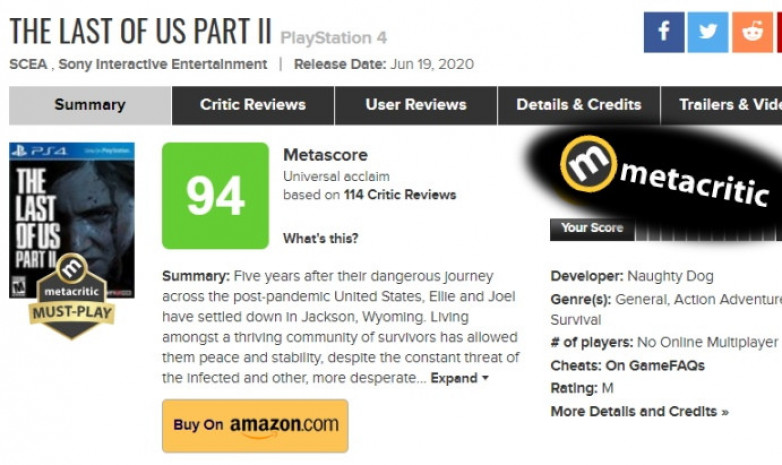 MetaCritic ввел 36-часовую задержку в обзорах от пользователей после выхода игры