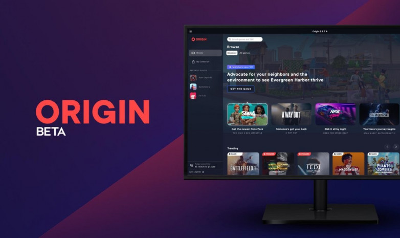 Electronic Arts представили редизайн Origin