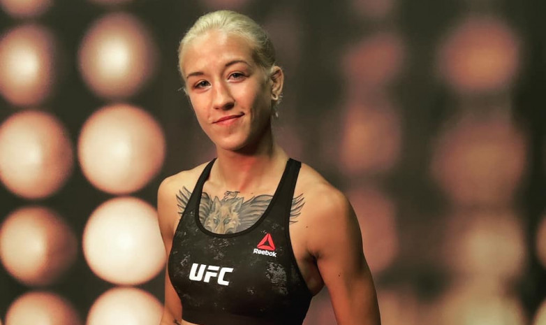 Мария Агапова провела фотосессию перед вторым боем в UFC