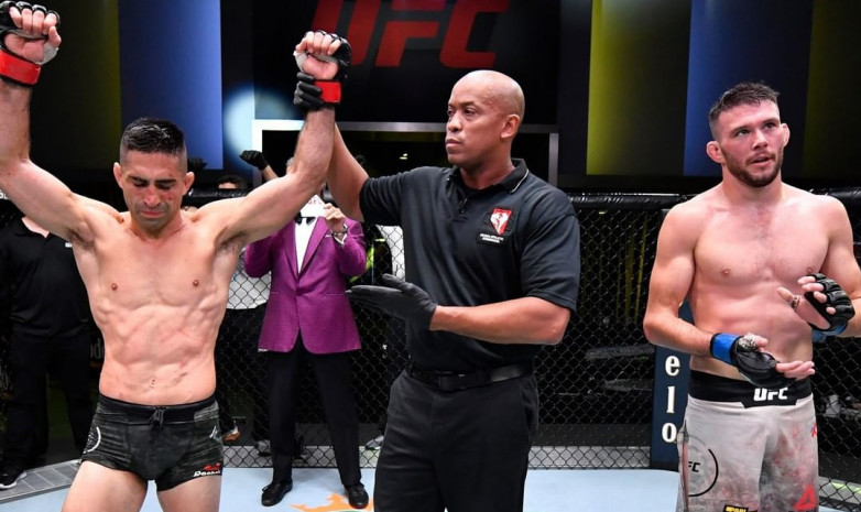 ВИДЕО. Ламас одолел Алджео на турнире UFC Vagas 8