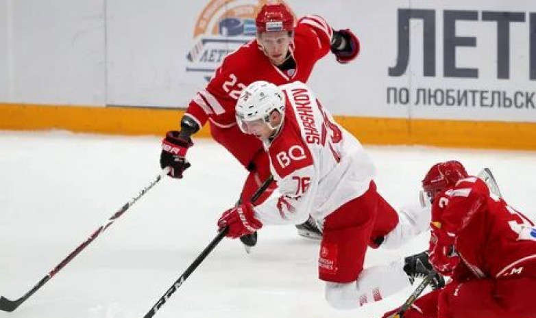  «Спартак» уступил «Витязю» в контрольном матче