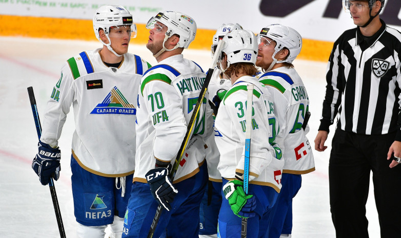 Видеообзор матча «Салават Юлаев» - СКА в Кубке чемпионов КХЛ