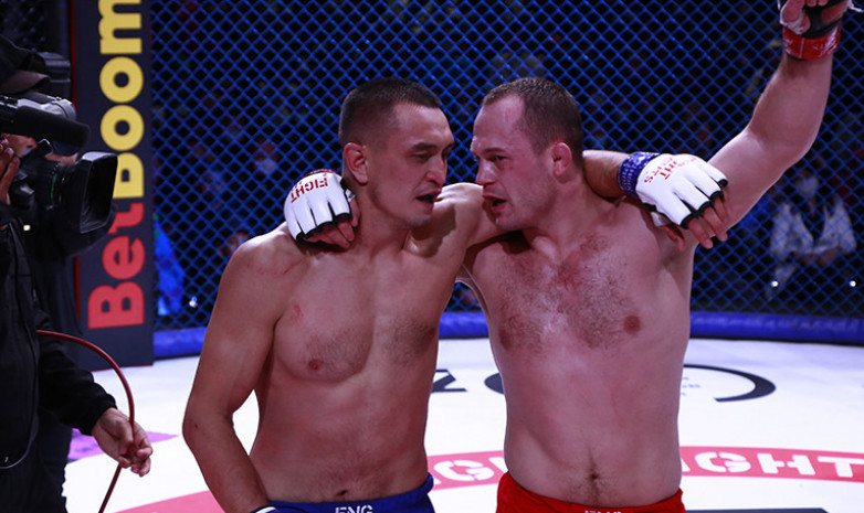 Видеозапись боя Боранбаев – Махно на турнире Fight Nights Global 97