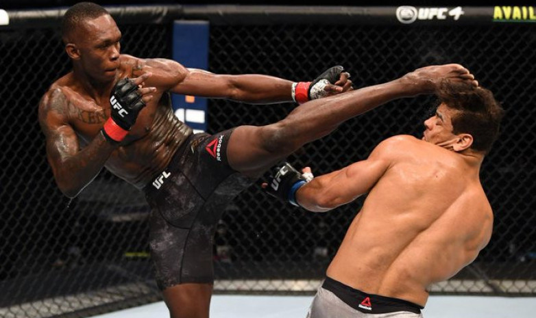 Видео полного боя Адесанья - Коста на турнире UFC 253