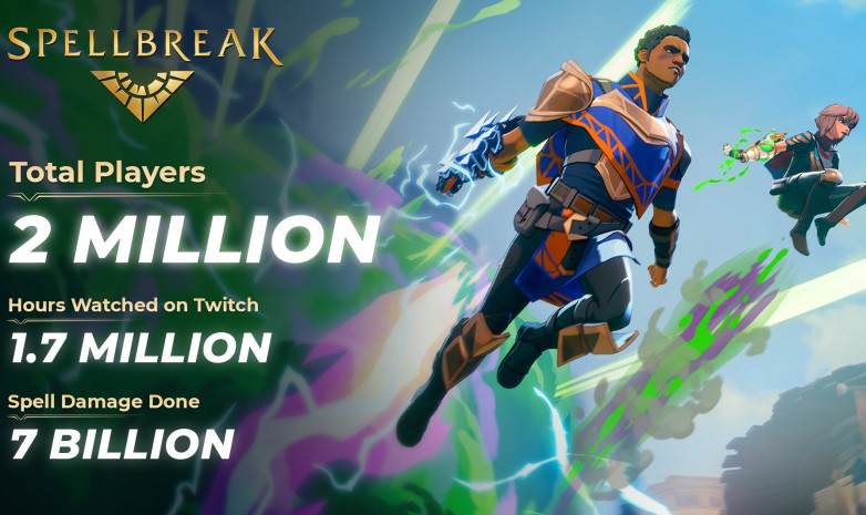 В Spellbreak сыграло более двух миллионов пользователей