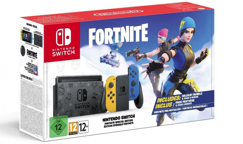 Анонсирован специальный набор Nintendo Switch с Fortnite