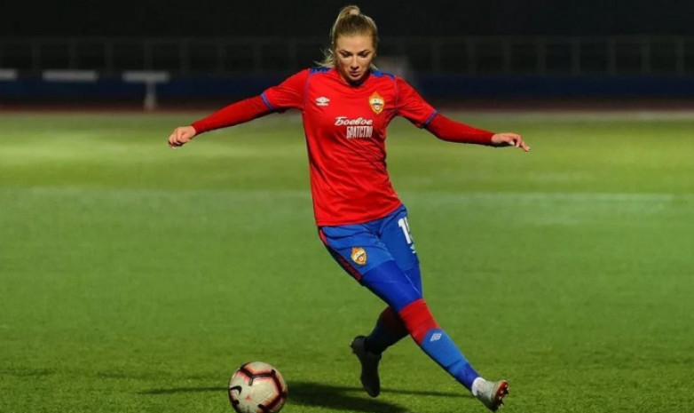Футболистка сборной Казахстана выбыла вместе с ЦСКА из Лиги чемпионов