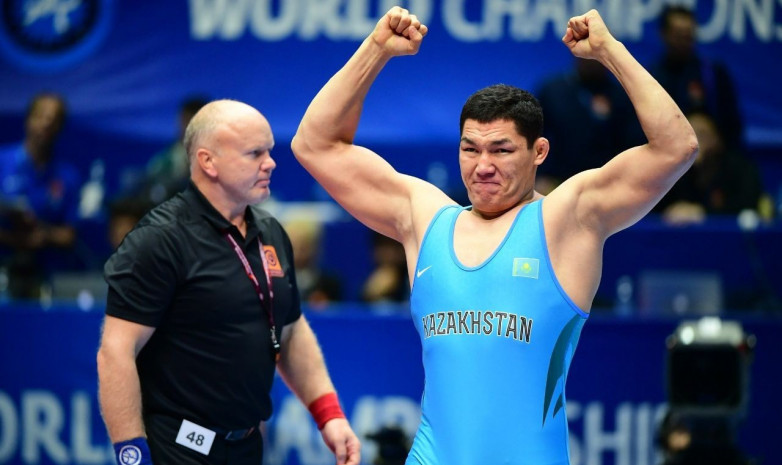 Известен победитель чемпионата Казахстана по вольной борьбе в весовой категории до 97 килограммов
