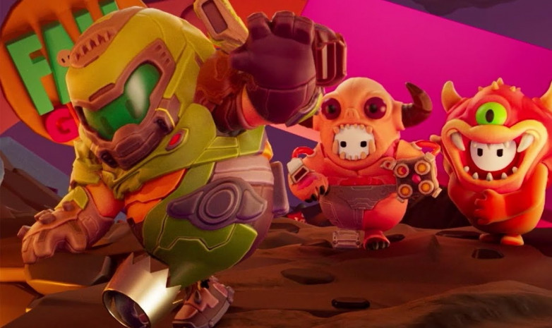 В Fall Guys: Ultimate Knockout стартует коллаборация с DOOM