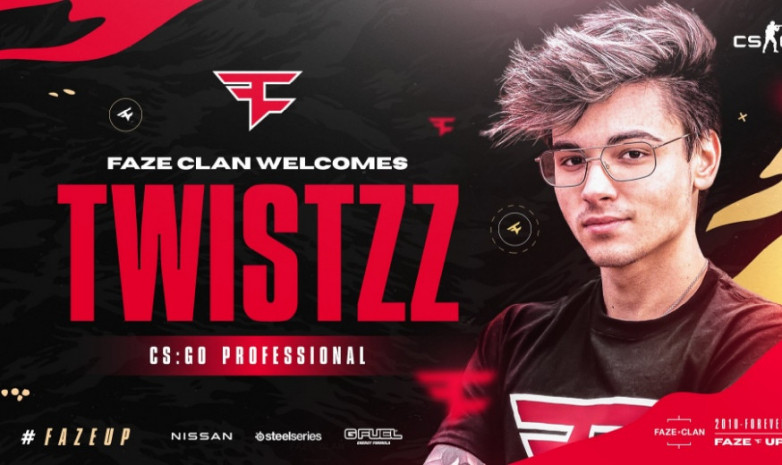 «Twistzz» перешел в CS:GO-состав «FaZe Clan»